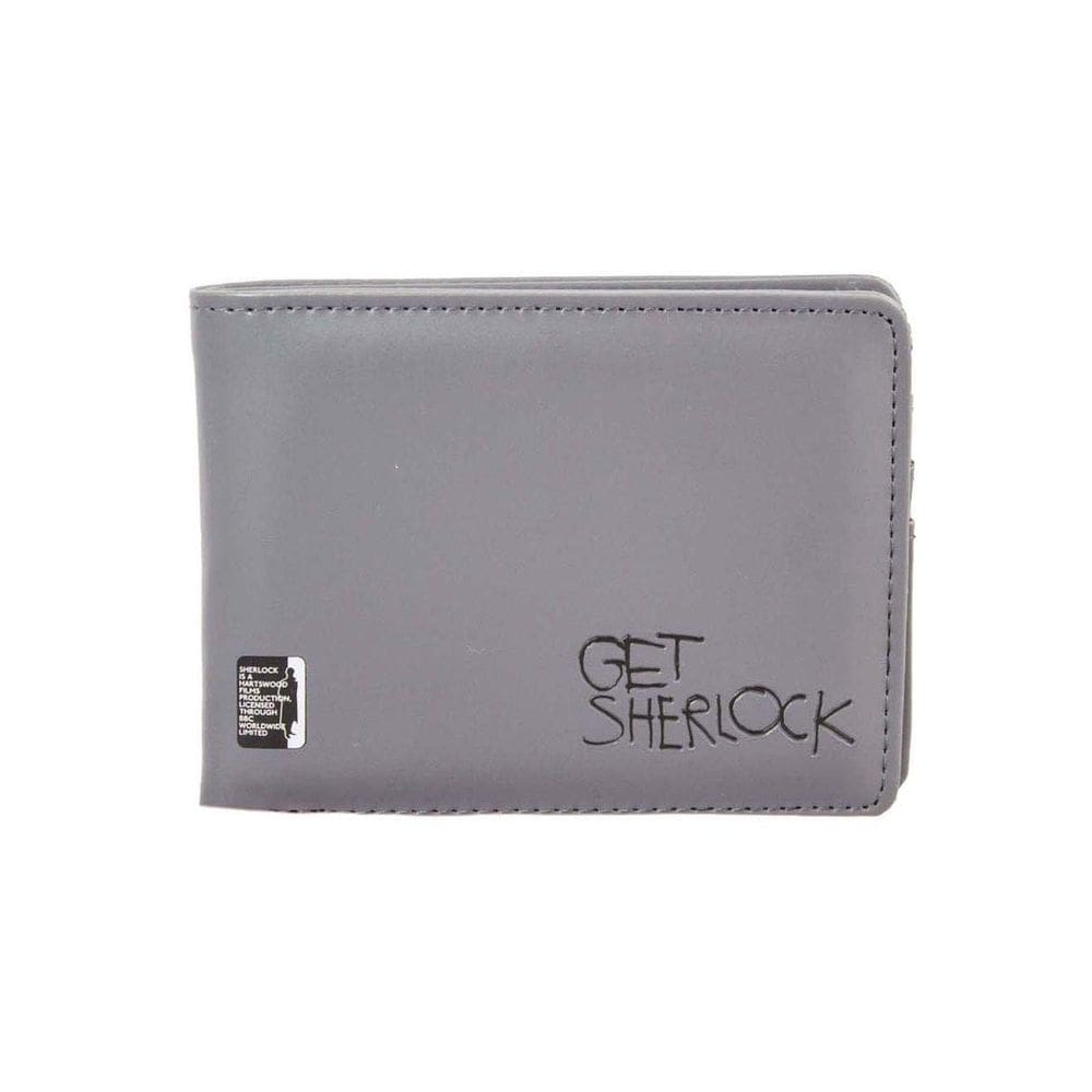 Carteira Seven20 Sherlock Holmes Get Sherlocked Grey para homens