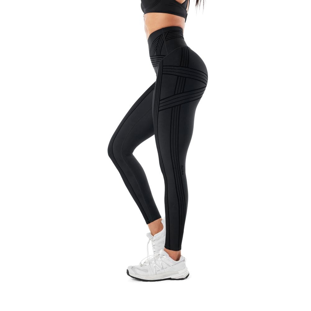Leggings Fanka Powerband Resistance de comprimento total para mulheres
