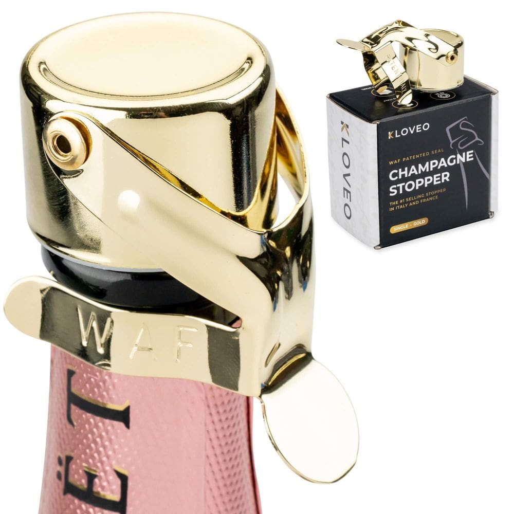 Tampa de champanhe KLOVEO WAF Professional Grade Gold