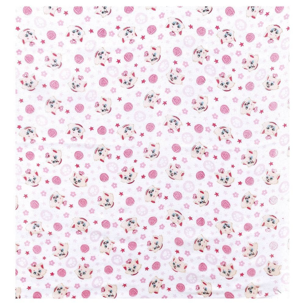 Kit 6 Fraldas De Pano Dohler 70cm 100%Algodão Gatinha Baby 1