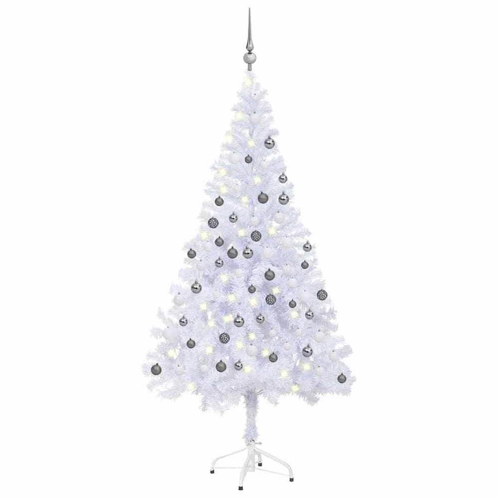 Árvore de Natal vidaXL Artificial Pré-iluminada 1,8 m com 150 LEDs