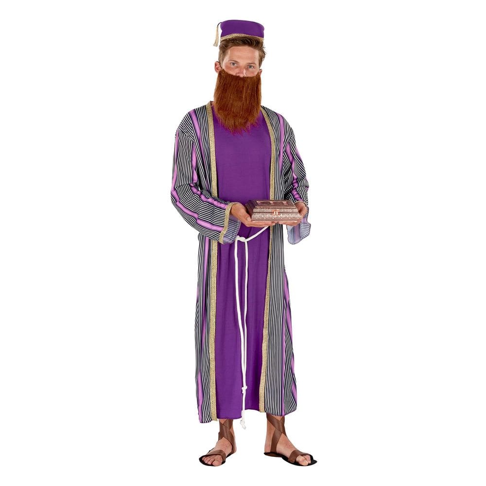 Fantasia Orion Costumes 3 Wise Men Purple para adulto