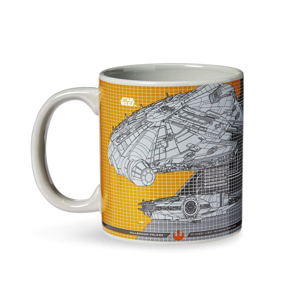 Caneca Seven20 Star Wars Millennium Falcon 600 ml de cerâmica