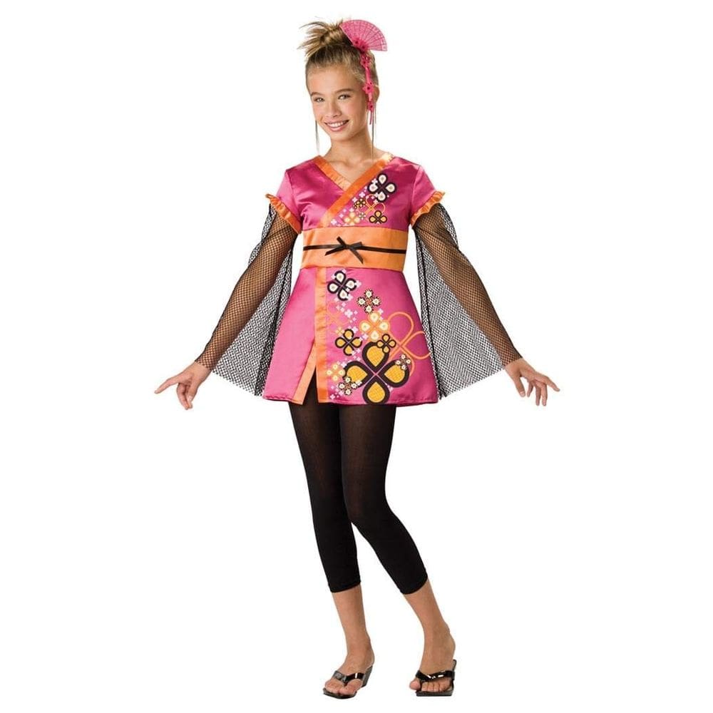 Fantasia InCharacter Killer Kimono para adolescentes, tamanho pequeno 8/10