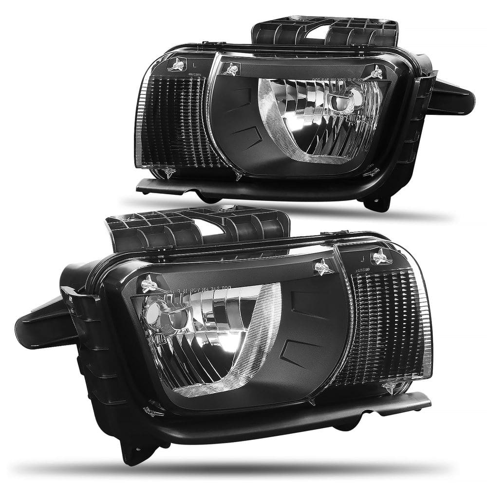 Faróis CAAP DRIVEN Caixa preta para Chevy Camaro 10-13