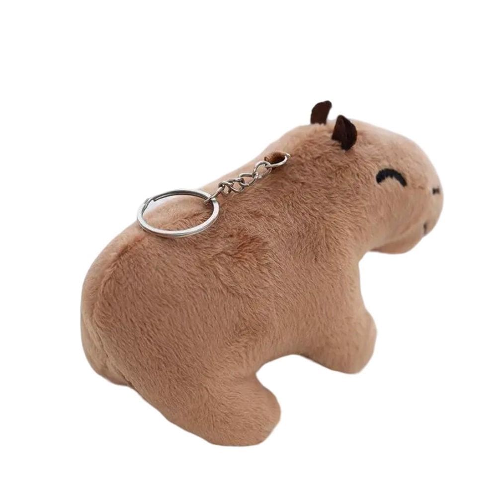 Chaveiro De Pelúcia Adorável- Capivara