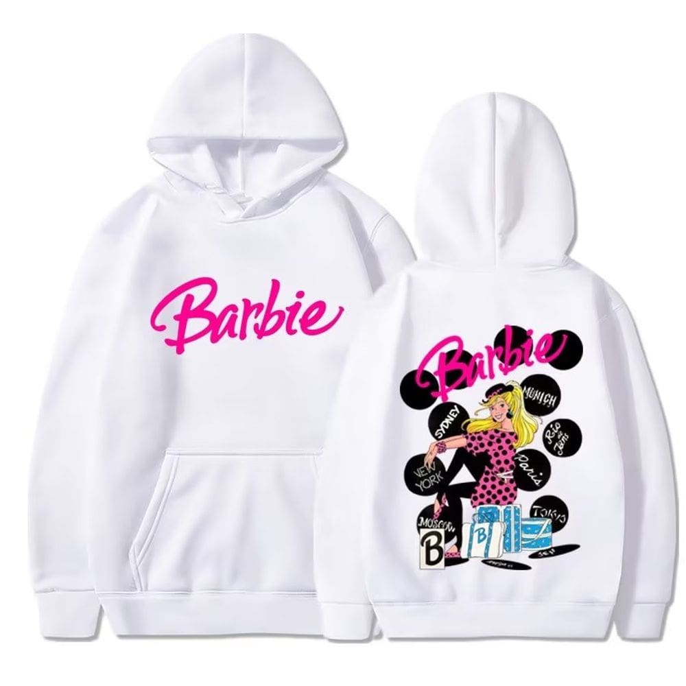 Moletom com capuz Barbie