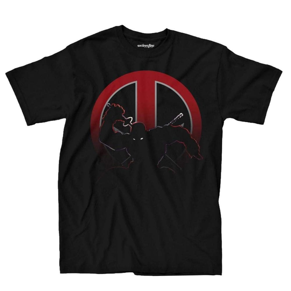 Camiseta Mighty Fine Marvel Deadpool Shadows para homem