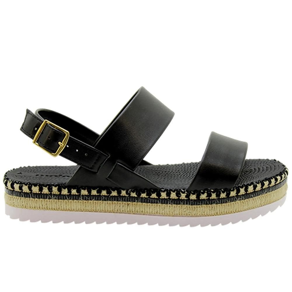 Sandália Flatform Moleca Feminino