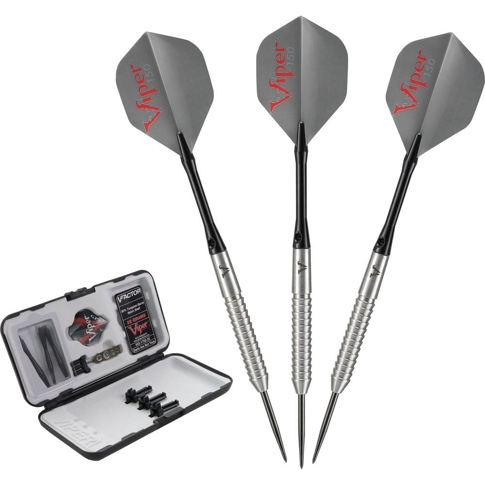 Barril de níquel de tungstênio e níquel de 22 g da Dart Flights Viper by GLD Products