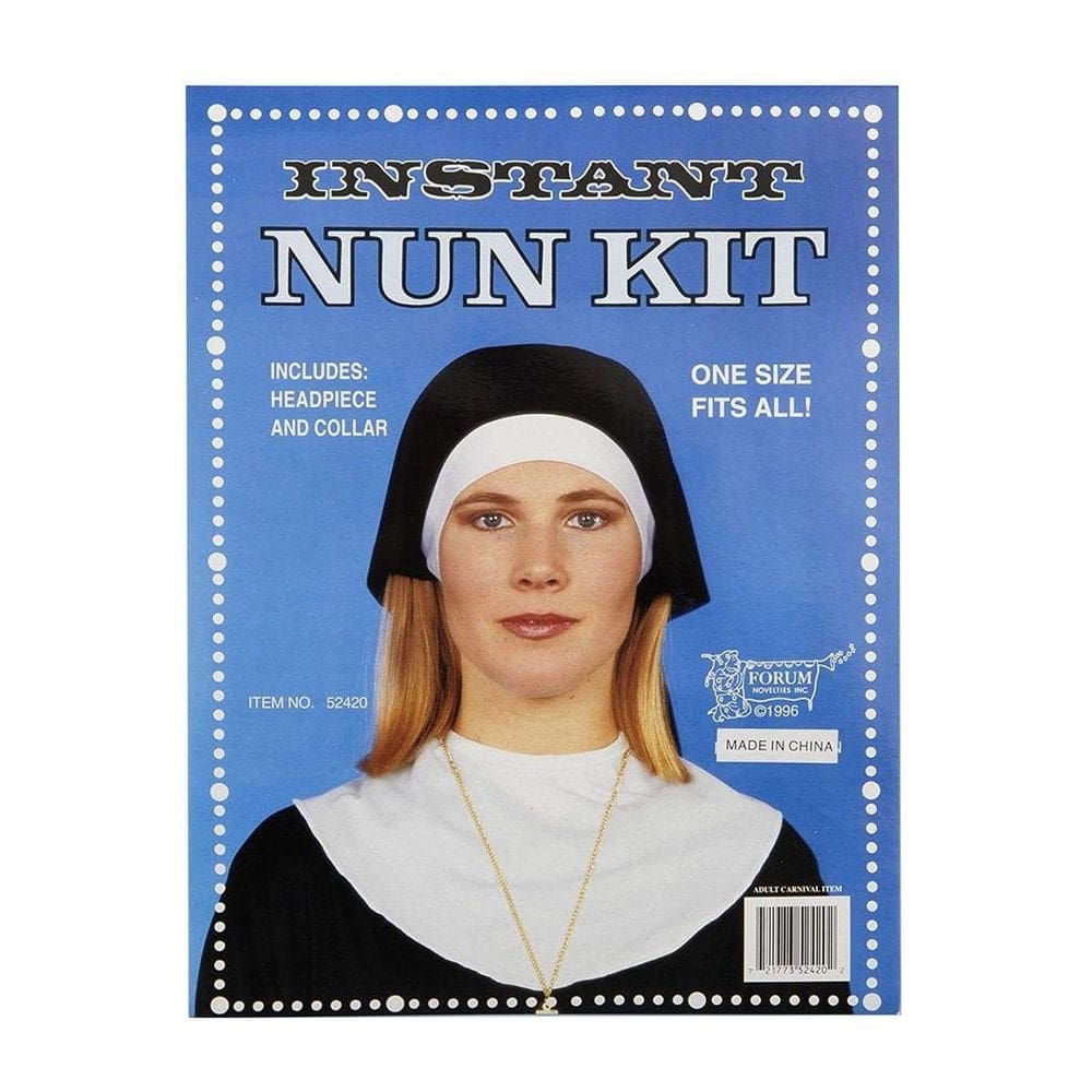 Kit de fantasias Forum Novelties Biblical Times Nun Adult