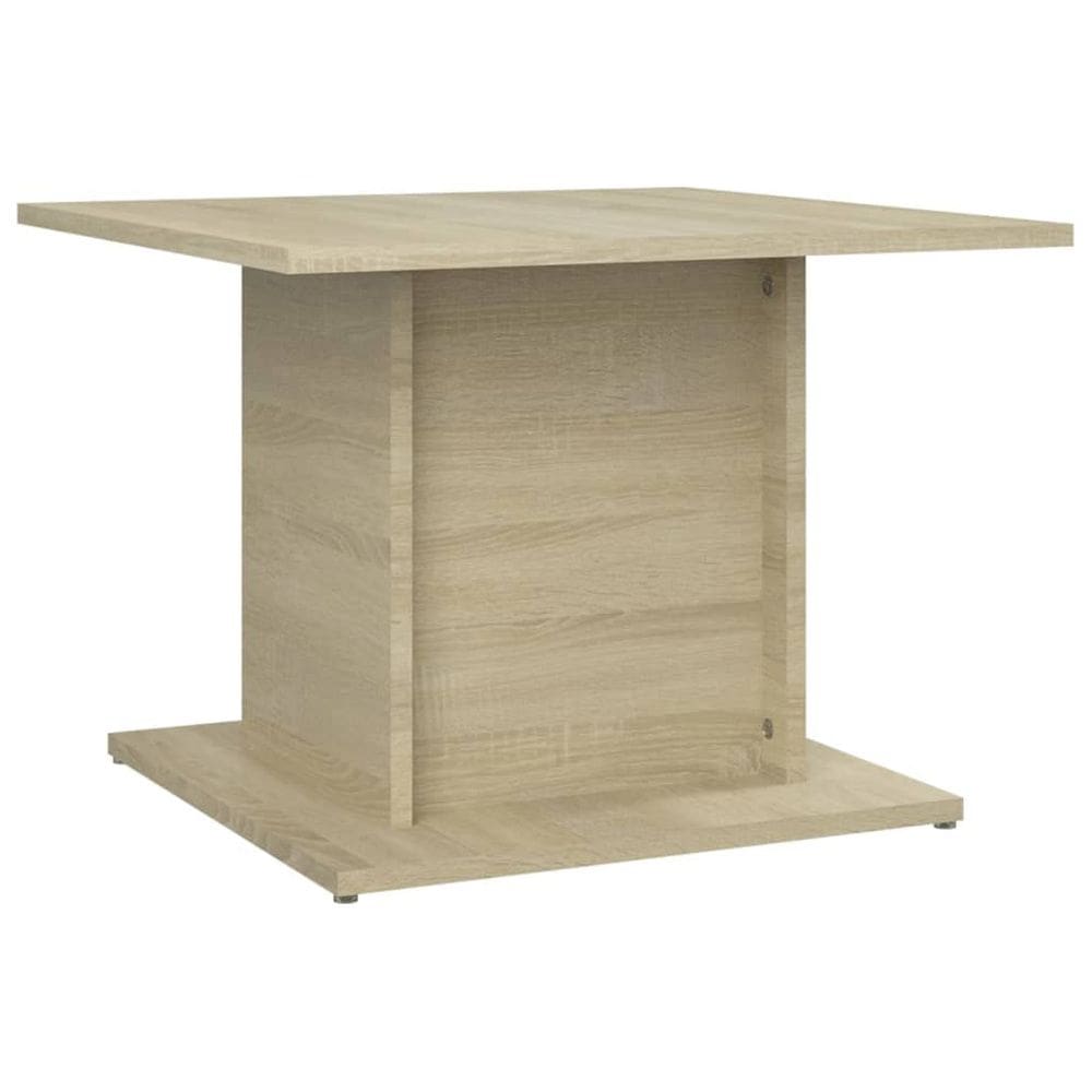 Mesa de café vidaXL Sonoma Oak 55,6x55,6x40 cm Aglomerado