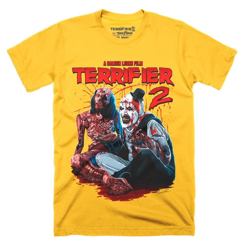 Camiseta ROCKINSTONE Terrifier 2 Bedtime Story Gold Halloween