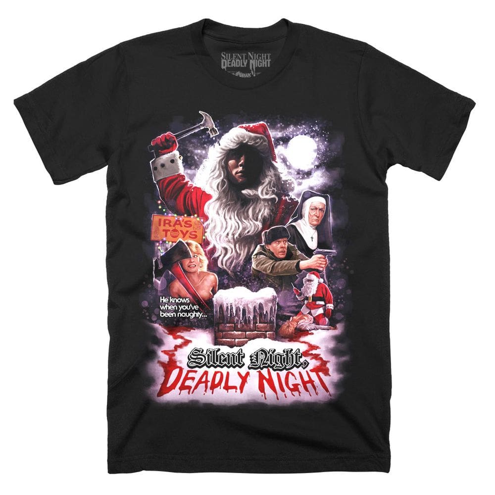 Camiseta ROCKINSTONE Silent Night Deadly Night Halloween 2025