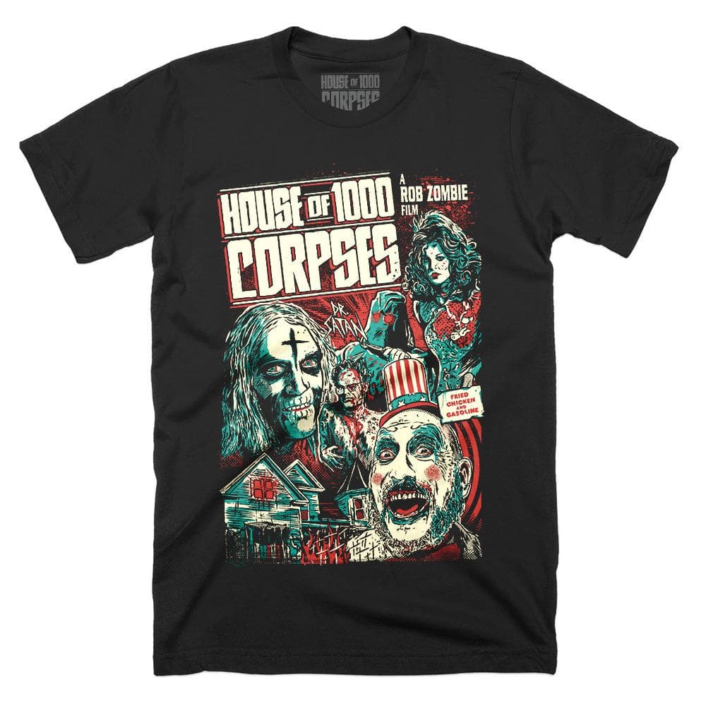 Camiseta ROCKINSTONE House Of 1000 Corpses Fried Chicken