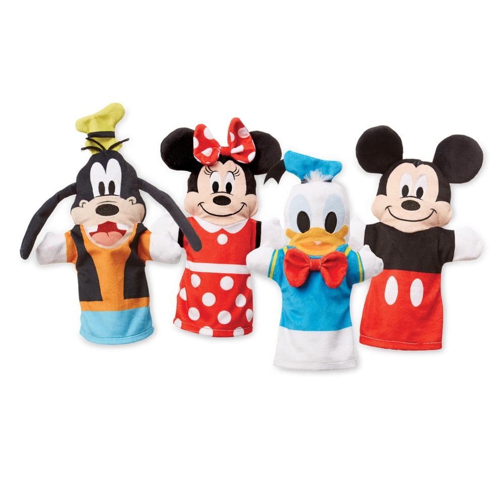 Fantoches de mão Melissa e Doug Disney Mickey Mouse e amigos