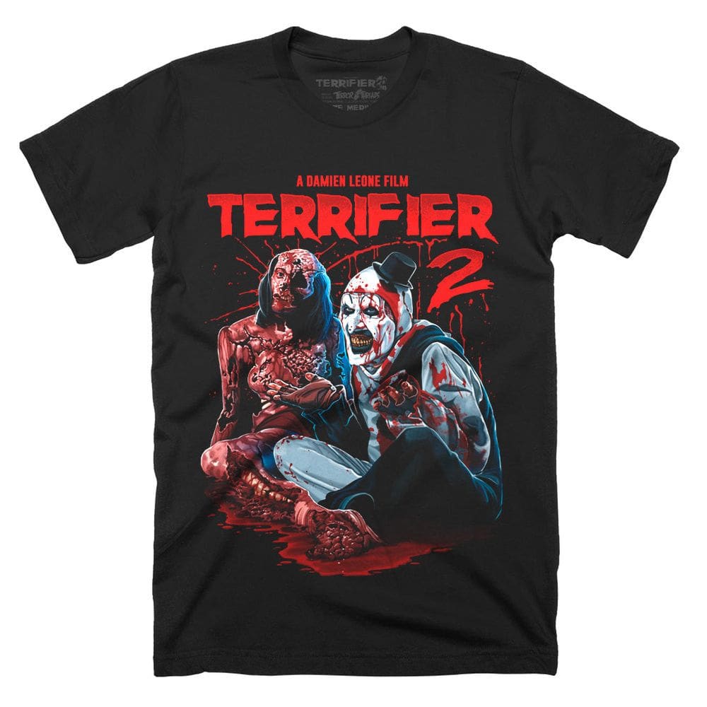 Camiseta ROCKINSTONE Terrifier 2 Bedtime Story preta