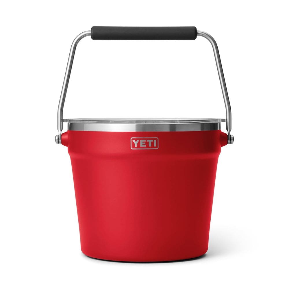 Balde para bebidas YETI Rambler Rescue Red 18/8 em aço inoxidável