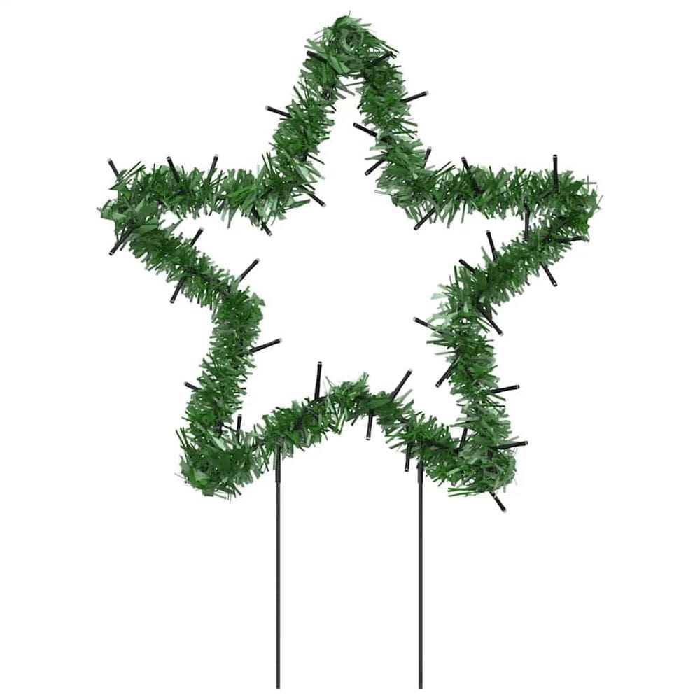 Decorações de luz de Natal vidaXL Star 50 LEDs x3