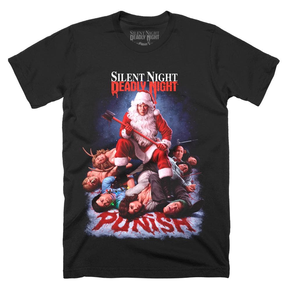 Camiseta ROCKINSTONE Silent Night Deadly Night Punishment