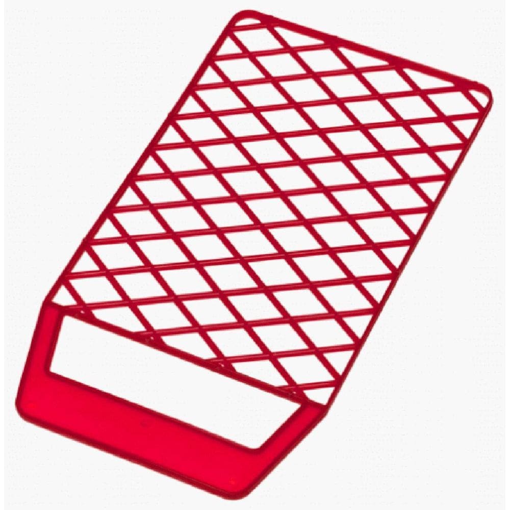Bandeja de tarefas Linzer RM115 Mini Roller Grid 10 cm vermelha