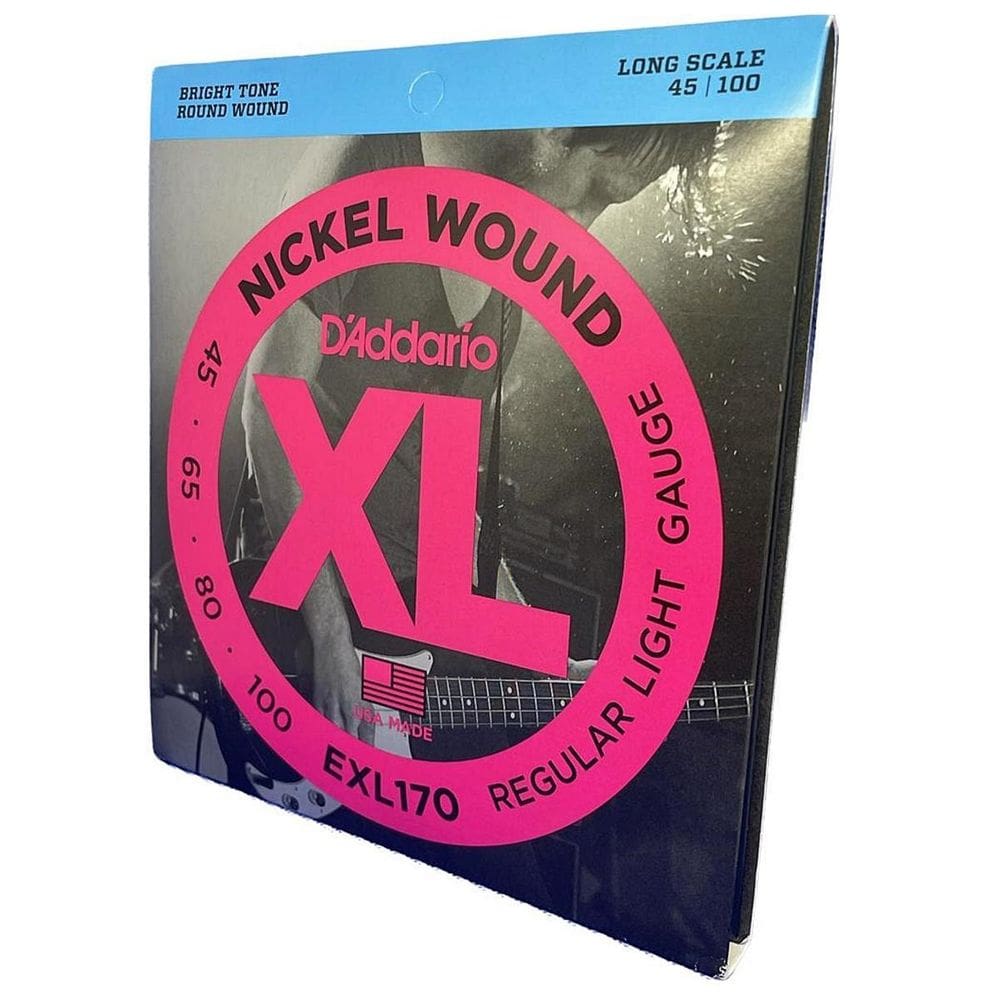 Encordoamento Contrabaixo 4 Cordas D`Addario Exl170