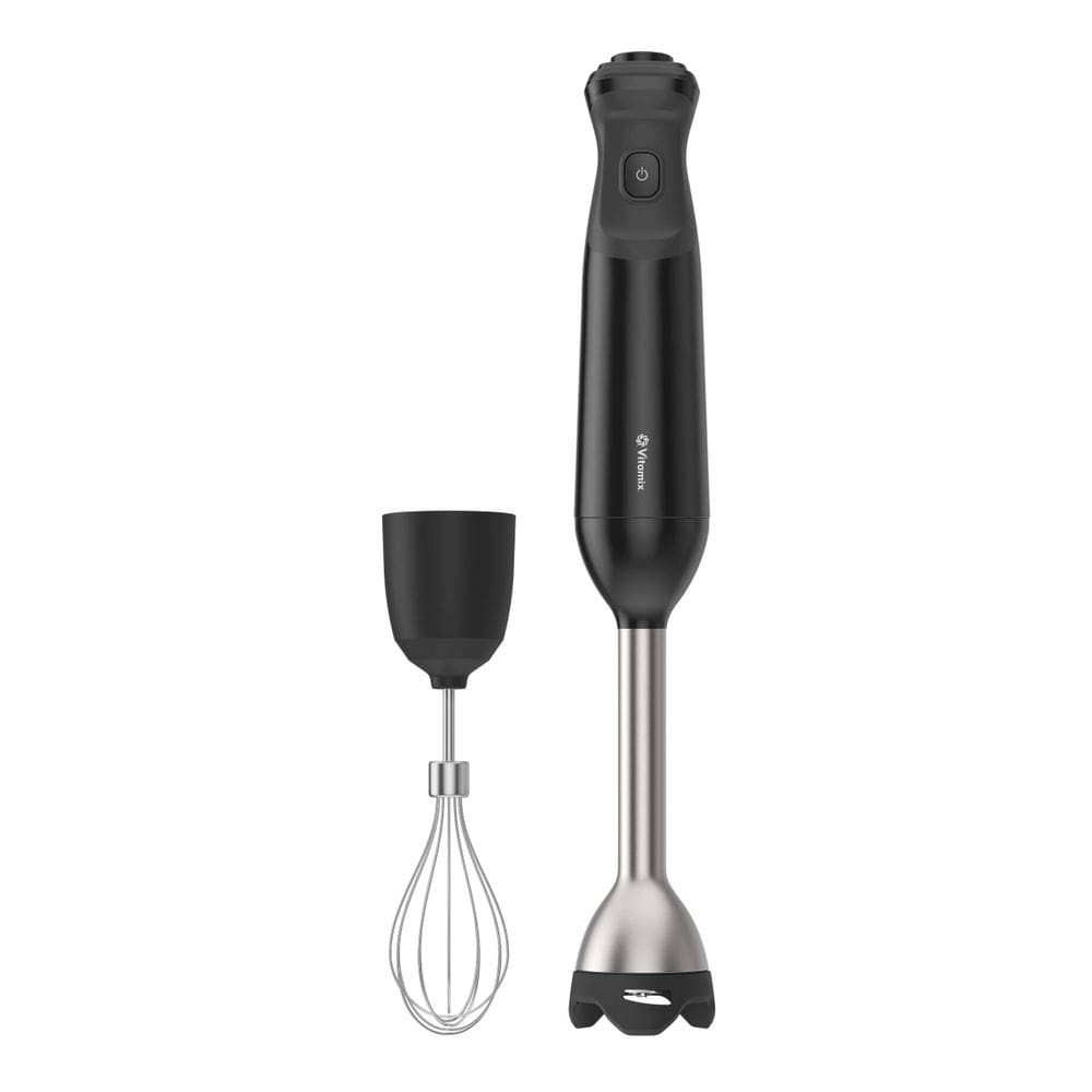 Liquidificador de imersão Vitamix de 2 velocidades com batedor 350W preto