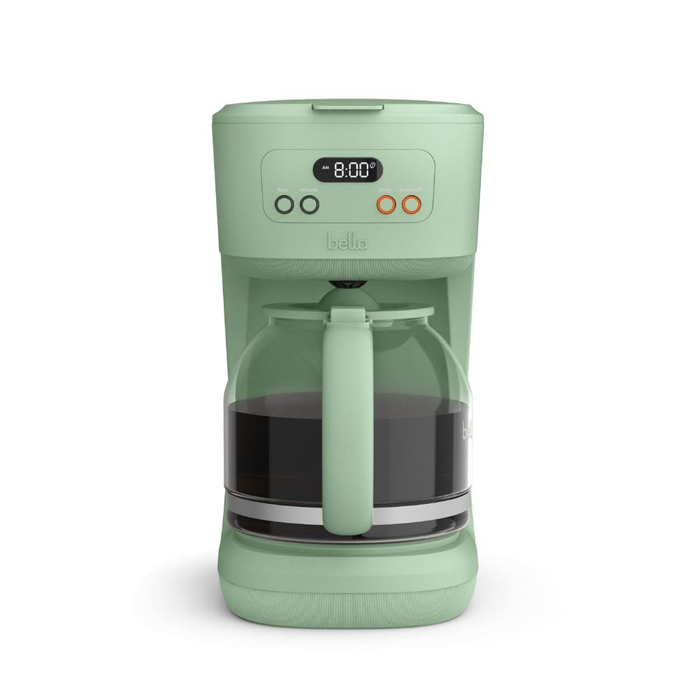 Cafeteira BELLA programável de 12 xícaras com desligamento automático