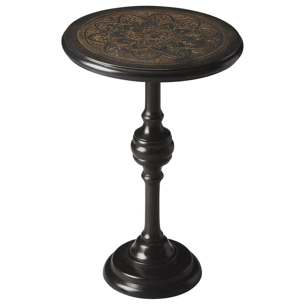 Mesa Accent Butler Selma Metal Alumínio Preto