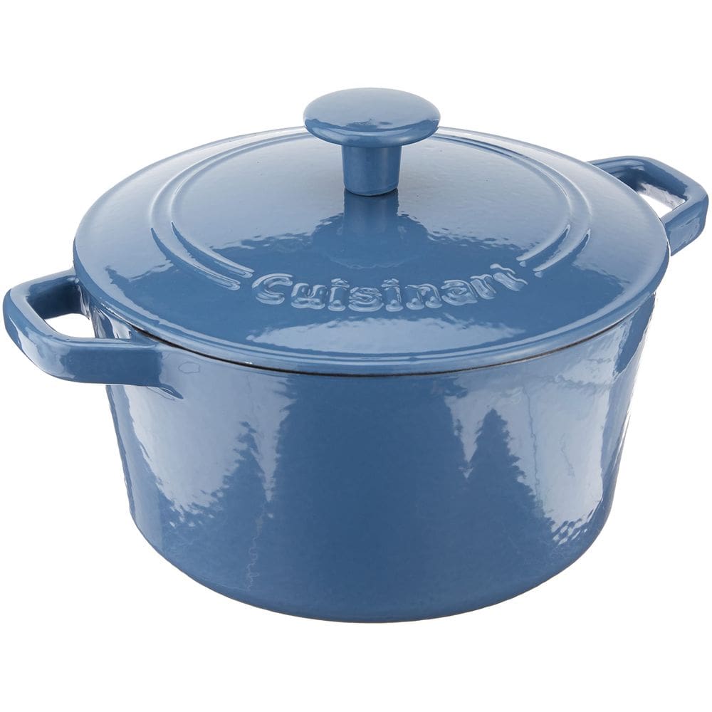 Caçarola Cuisinart esmaltada azul provencial 3L