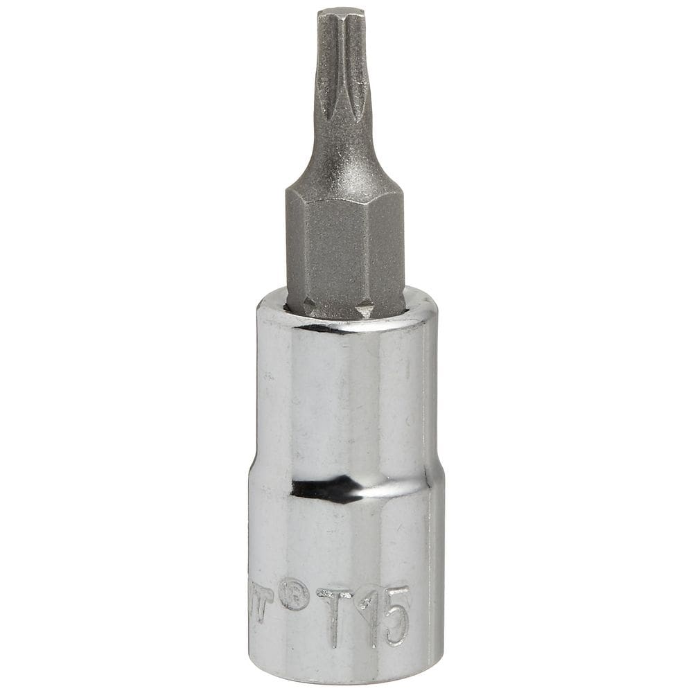 Soquete Torx Bit Crescent de 1/4” com acionamento T-15
