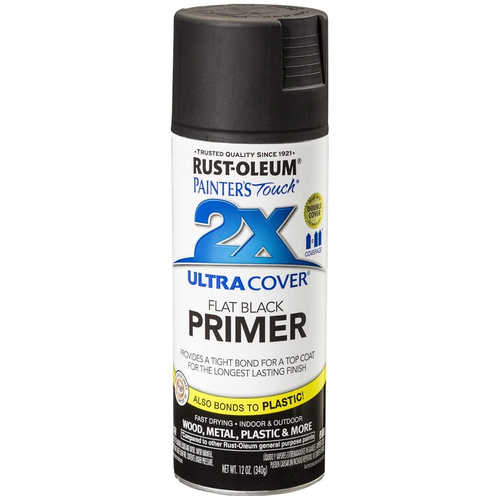 Tinta spray Rust-Oleum Painter`s Touch 2X Ultra Cover preta