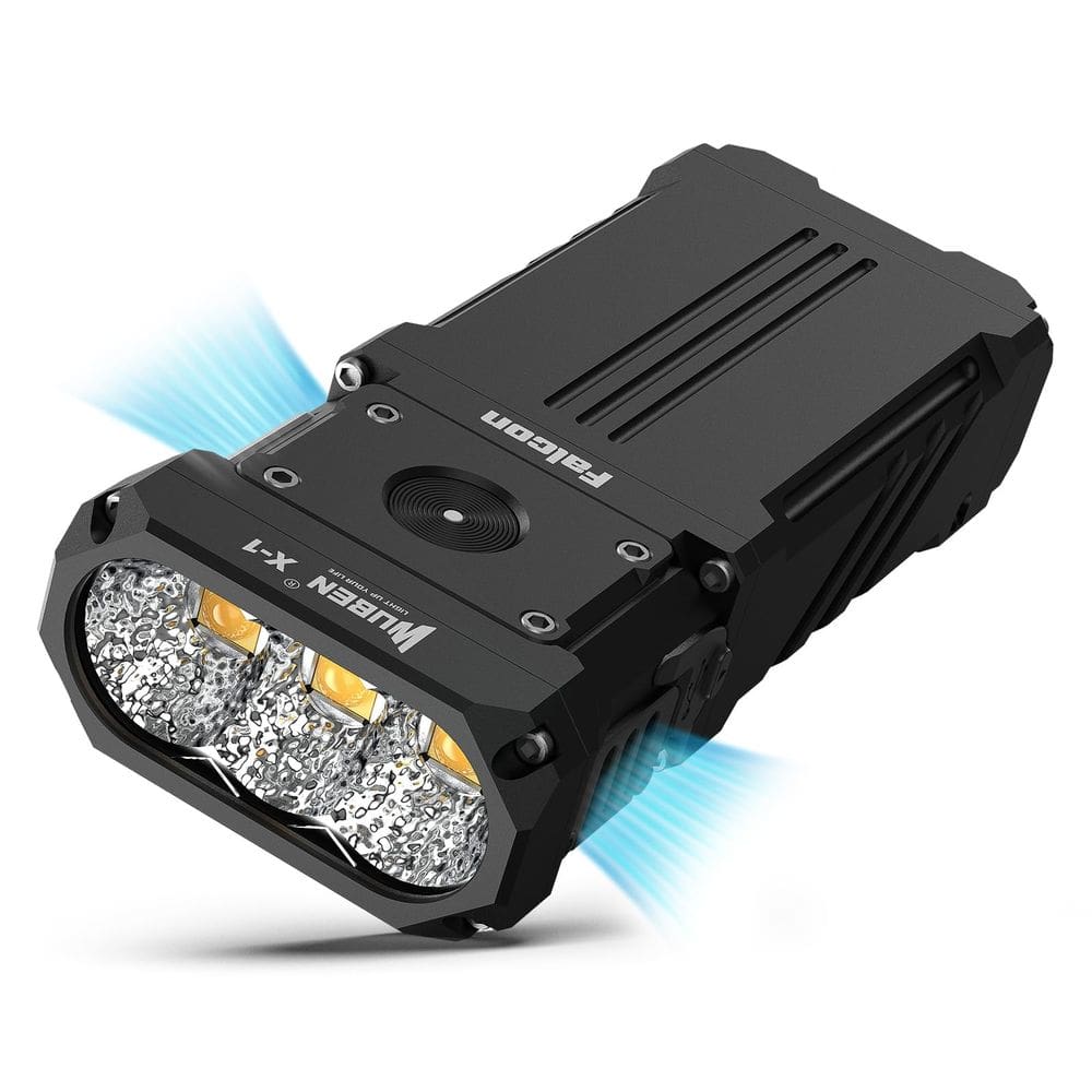 Lanterna WUBEN X1 recarregável 12000 lúmens 200h IP55