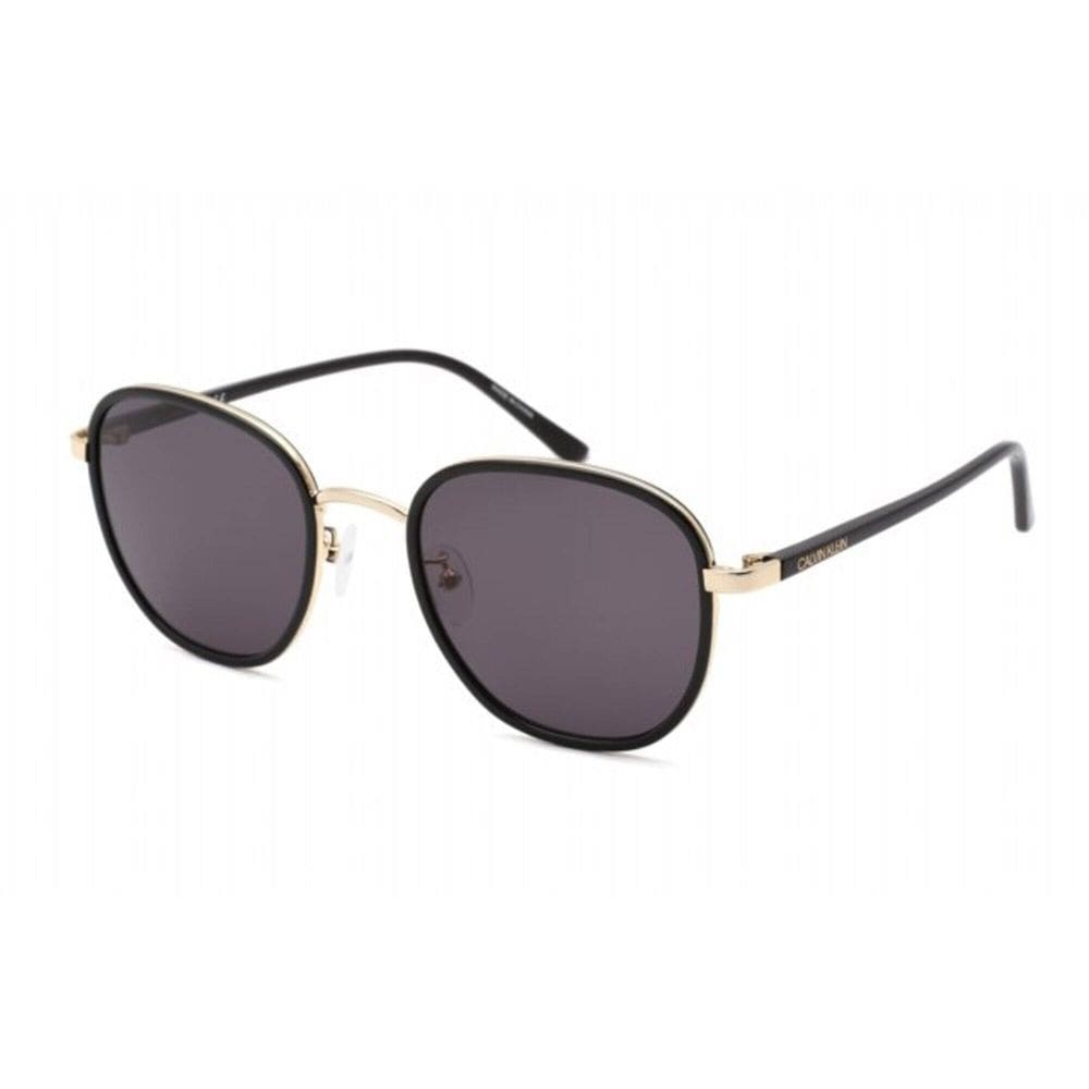 Óculos de sol Calvin Klein CK19323SK 717 redondos preto/dourado