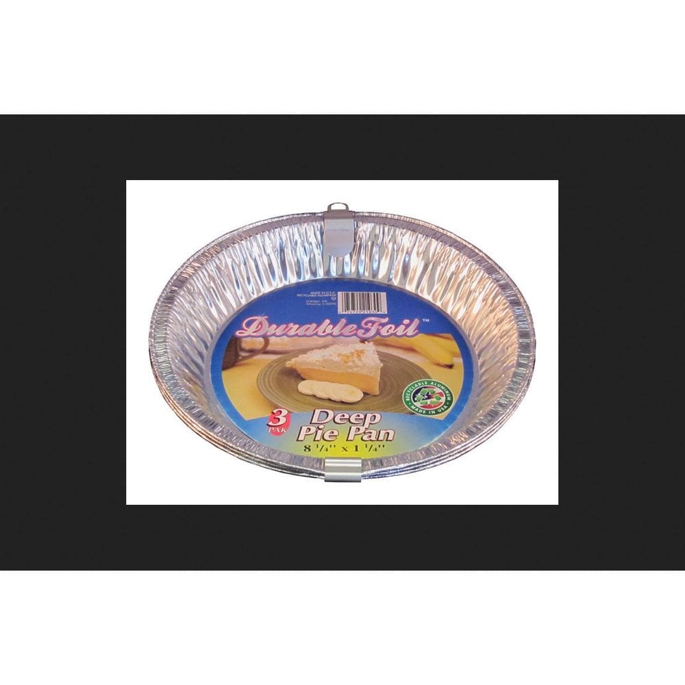 Assadeira HOME PLUS, prato de torta profunda de alumínio durável, 21 cm