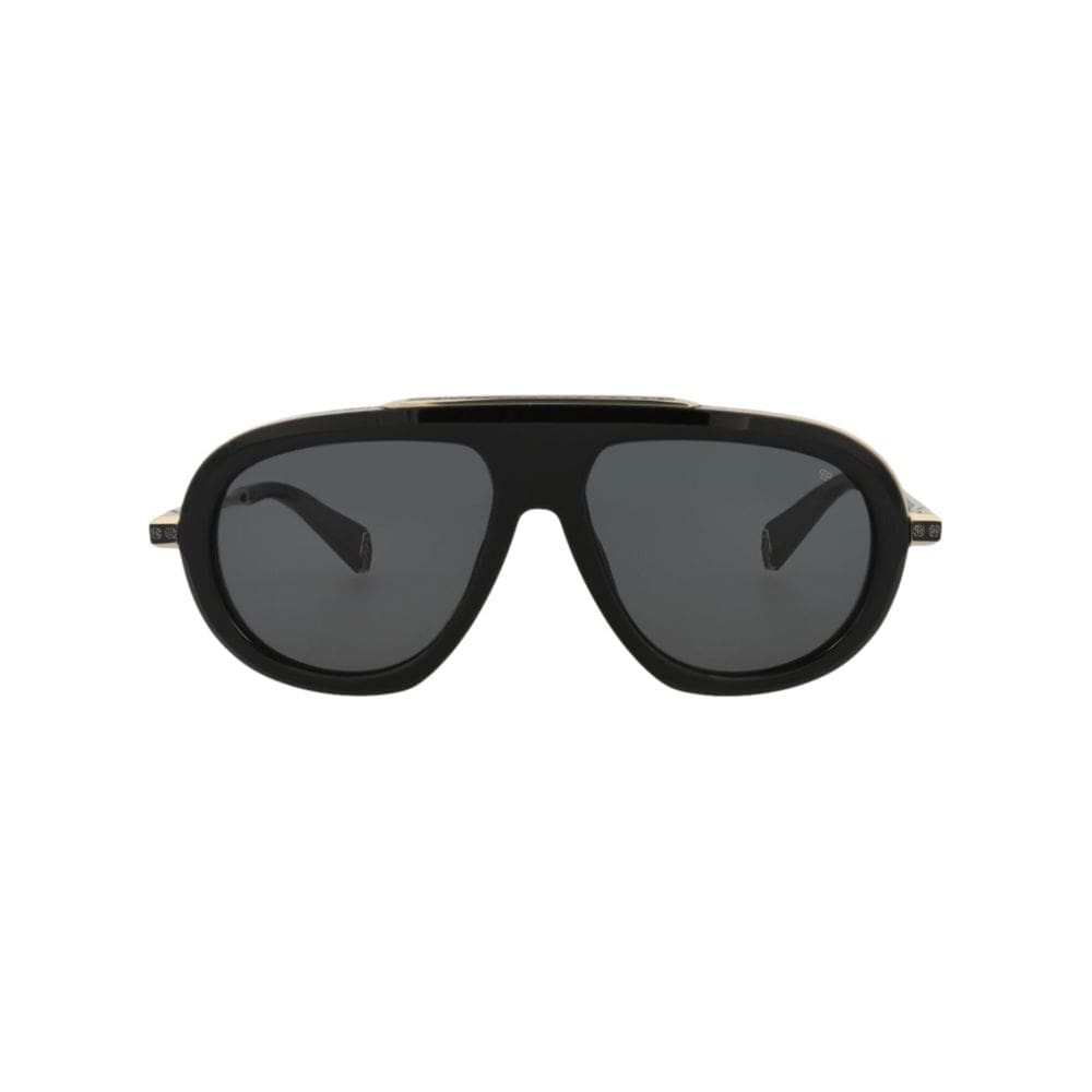 Óculos de sol Philipp Plein SPP 151 M 0700 pretos para unissex