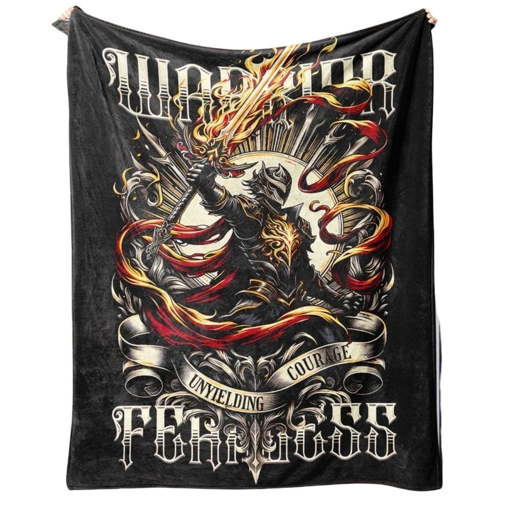 Cobertor SANMU Flannel Dark Knight Fire Digital Pattern