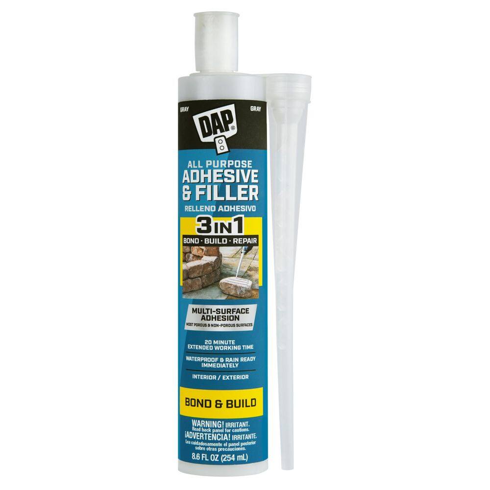 Adesivo e enchimento DAP All Purpose Grey 250mL