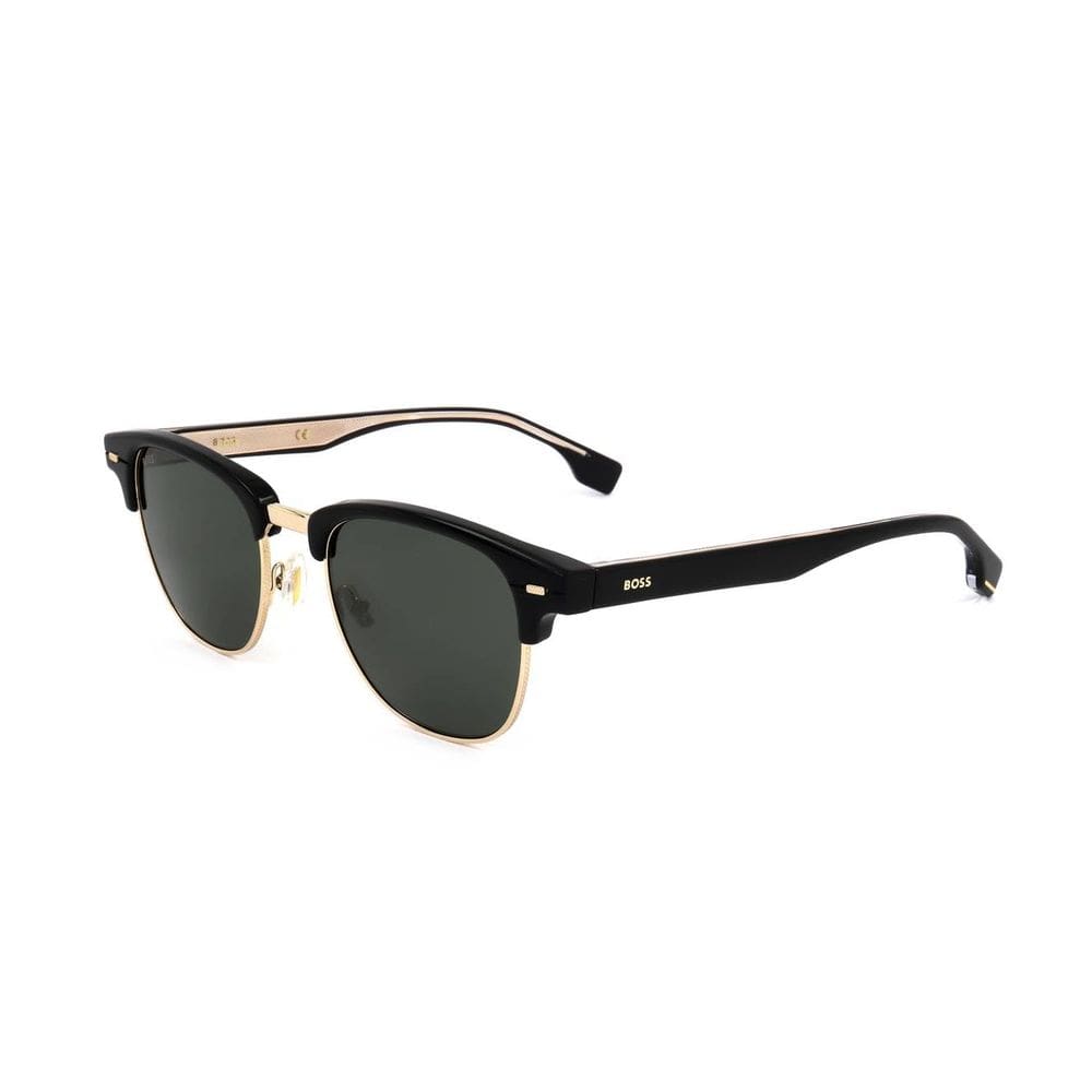 Óculos de sol Hugo Boss Browline B1381S dourado/preto para homens