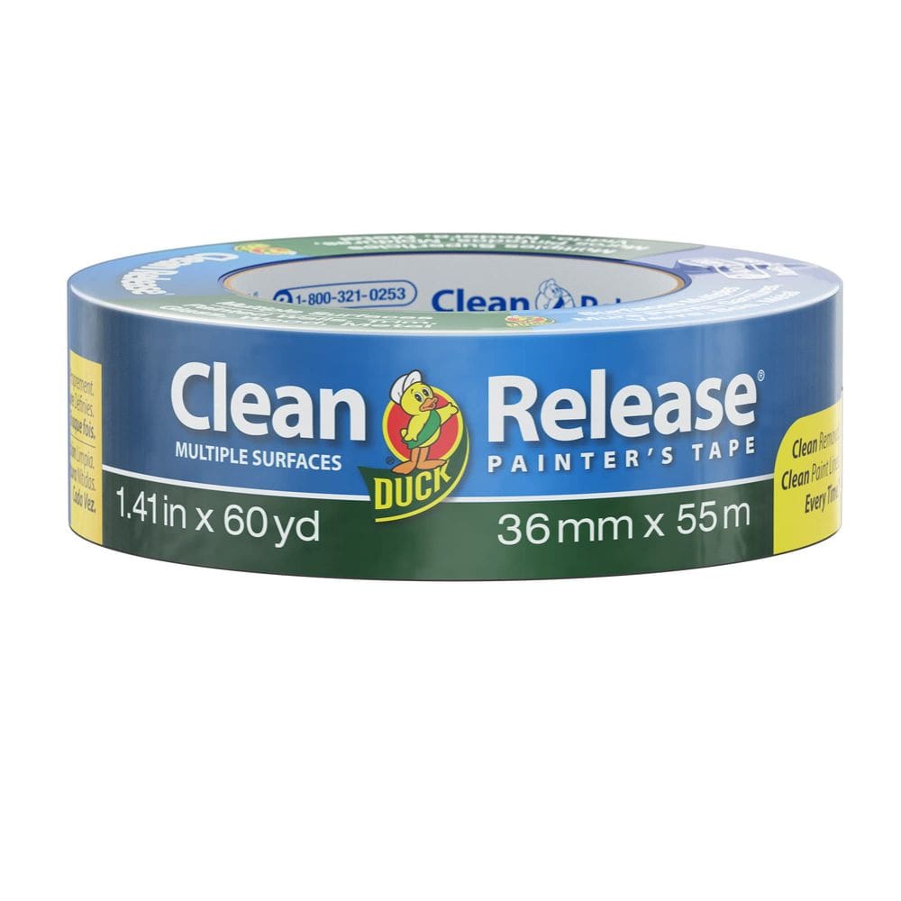 Fita adesiva Duck Clean Release 3,6 cm x 55 m azul