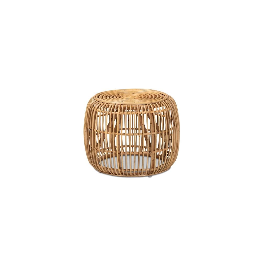 Mesa de cabeceira Baxton Studio Maverick Modern Bohemian Rattan