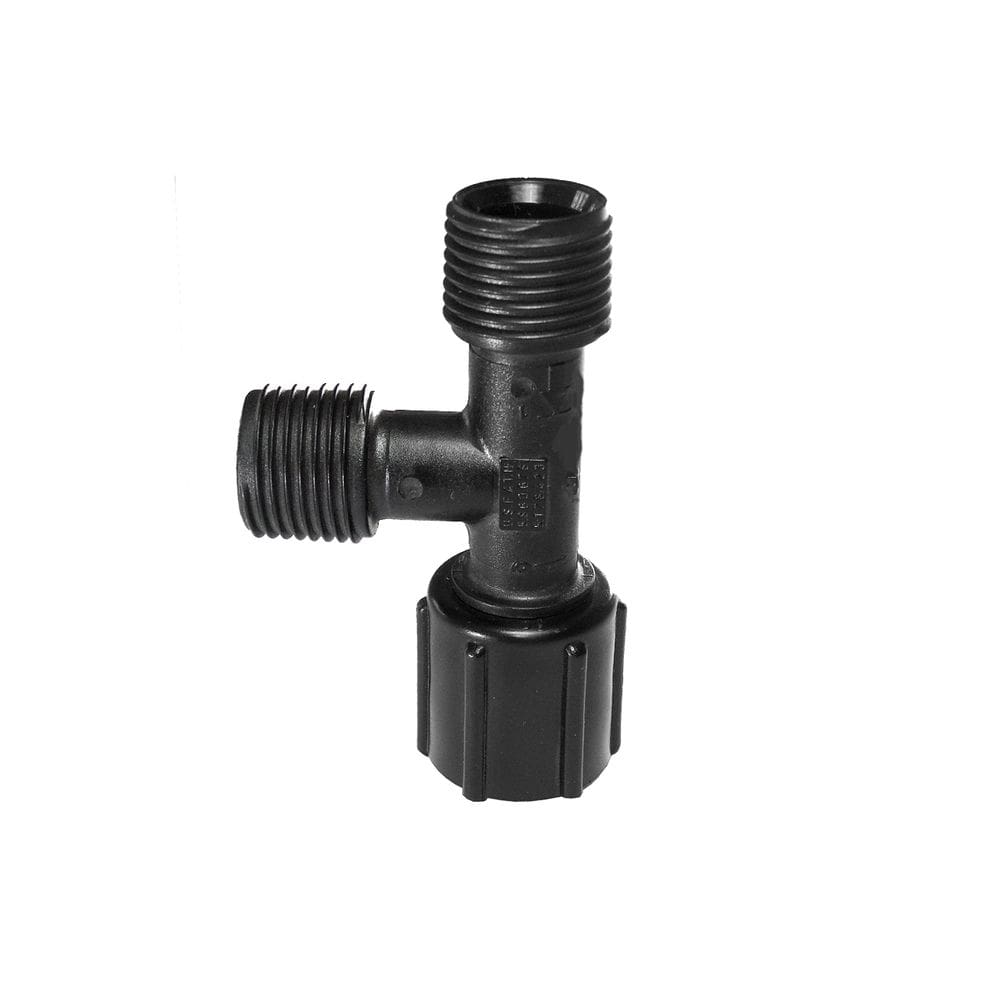 Camiseta Pexlock Pex 1/2 M x 1/2 BSP, SWV x 1/2 M preta