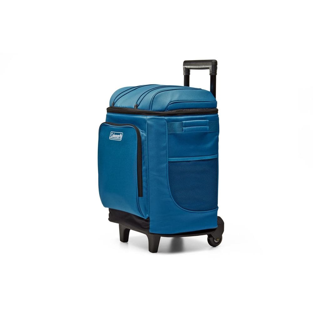Cooler Coleman Chiller Wheeled Soft 42 Lata com retenção de gelo