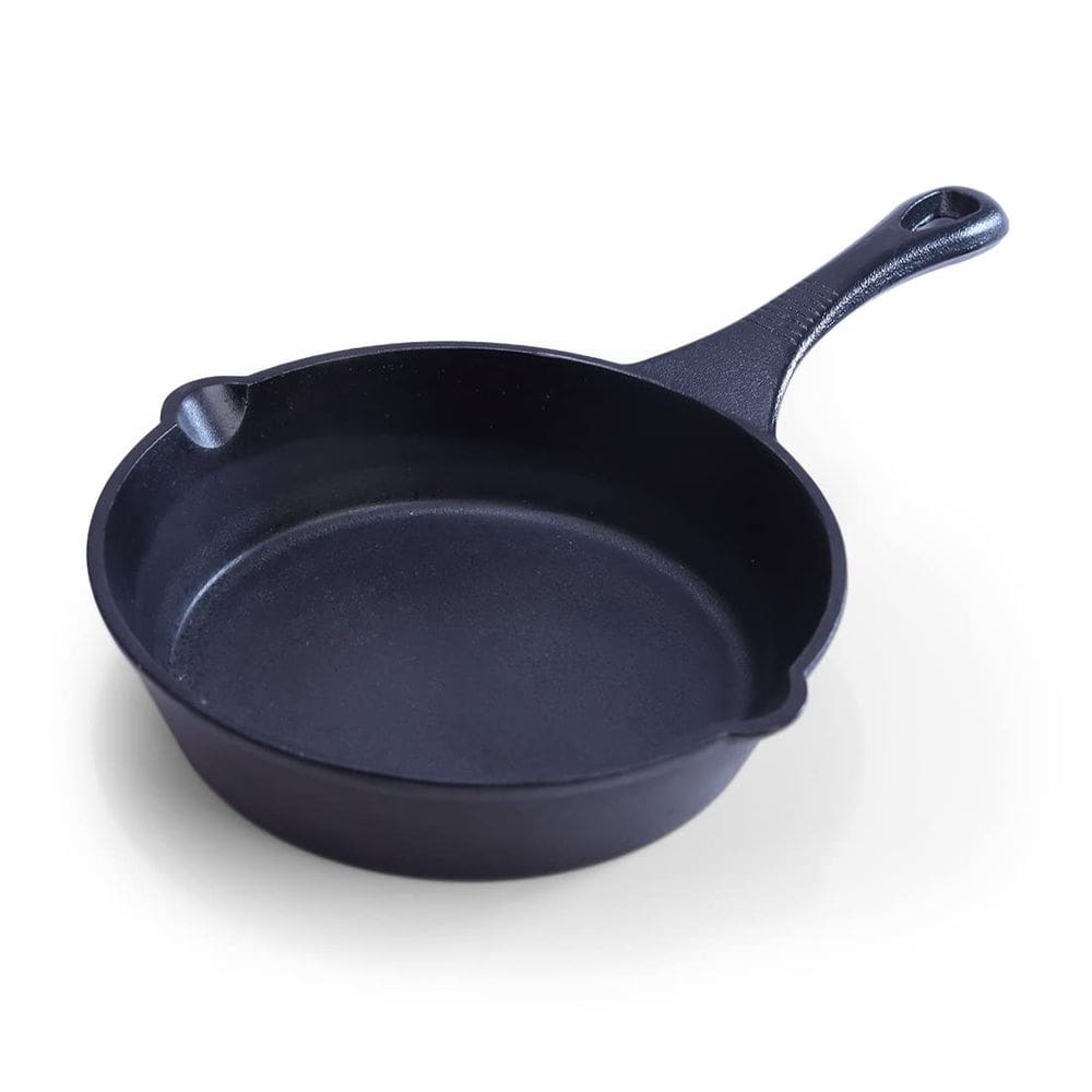Frigideira Wonderchef Forza, ferro fundido pré-temperado, 19 cm, preta