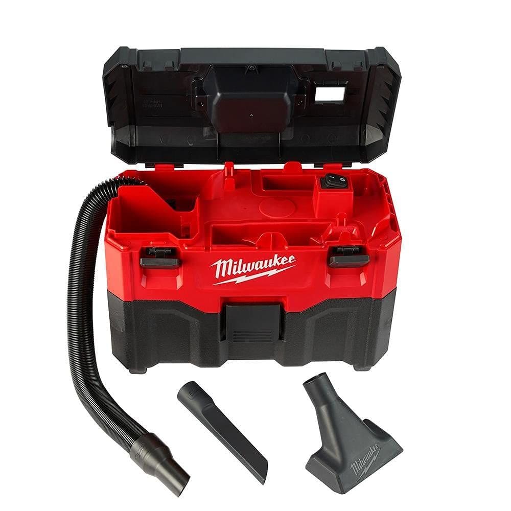 Aspirador de pó Milwaukee M18 2 galões. 18V sem fio úmido/seco