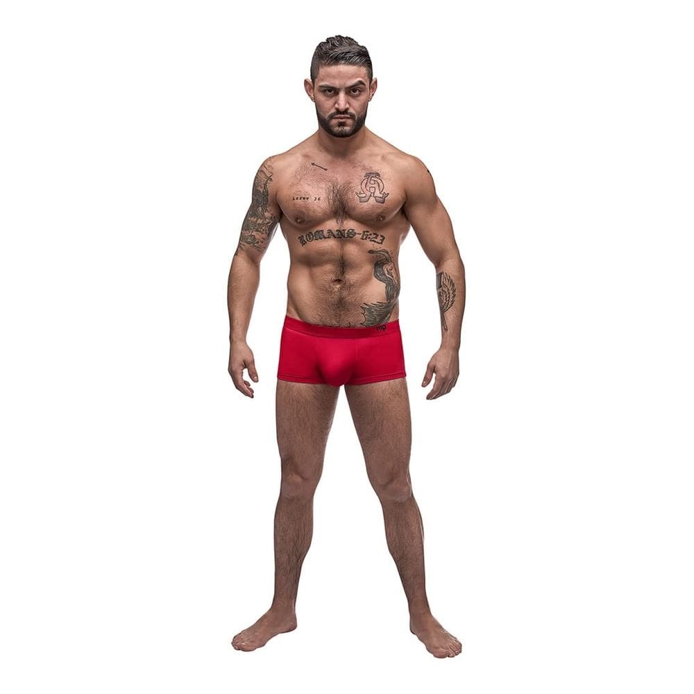 Boxer Short Male Power No Wonder para homens, vermelho, tamanho pequeno