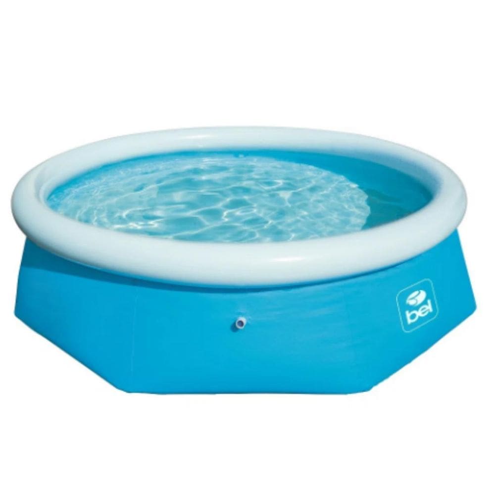 Piscina Redonda Inflável 2700L 2,44M X 66Cm Bel Lazer Azul