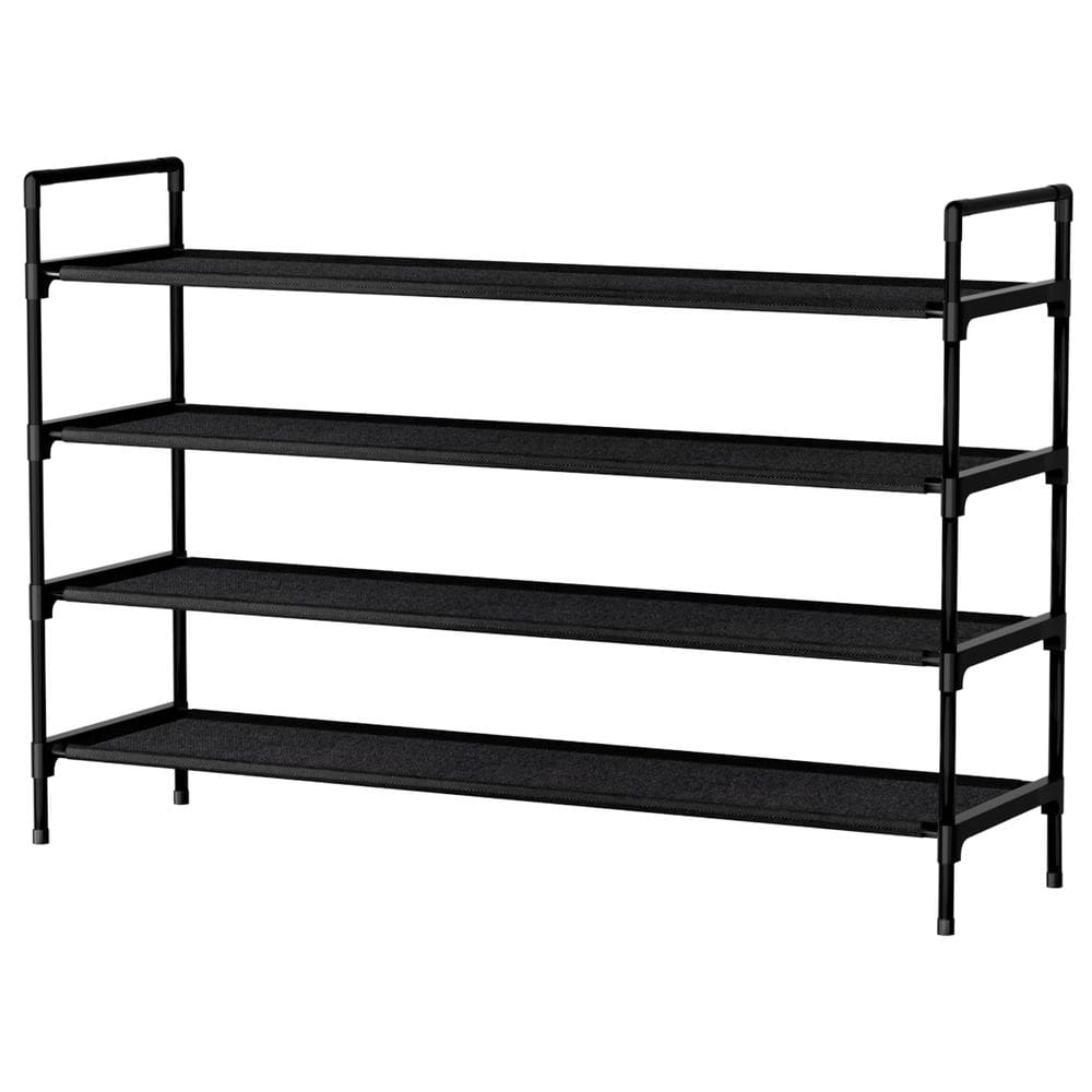 Shoe Rack Nbwxcwbs Organizador de sapatos de 4 níveis para corredor estreito