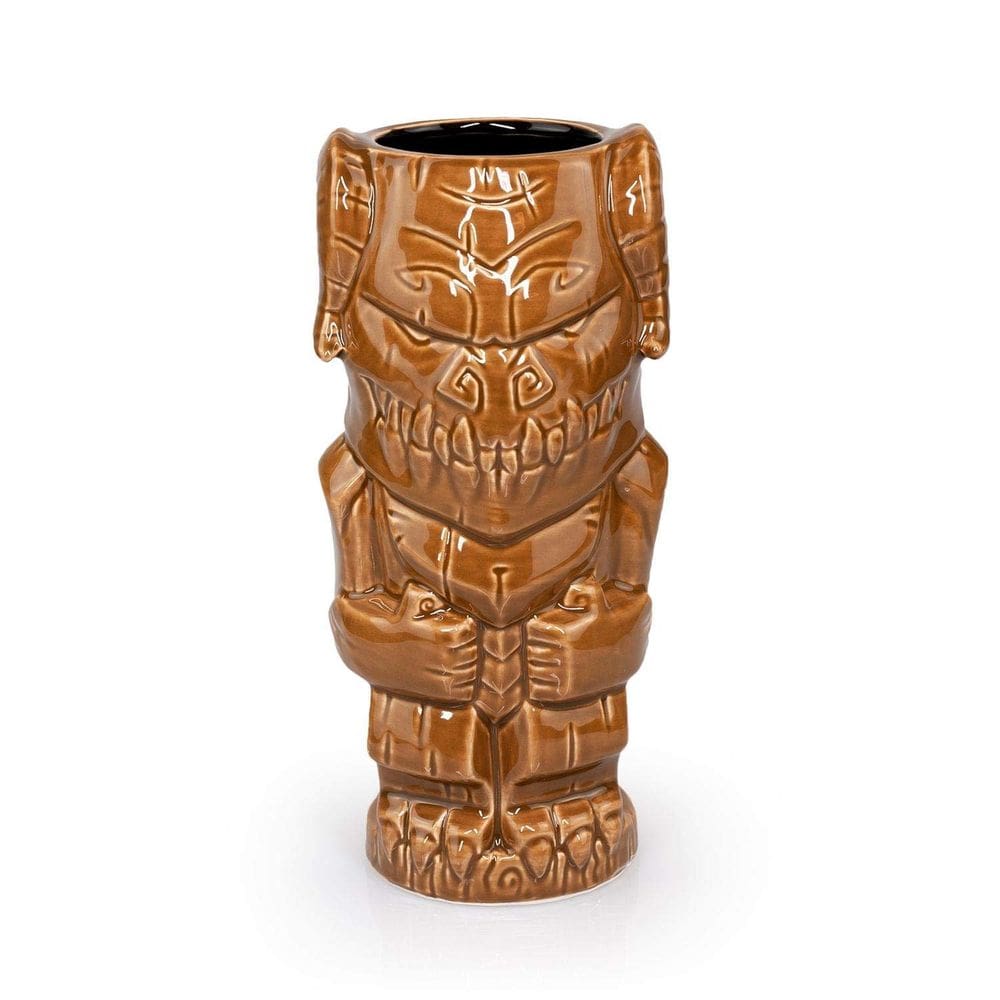 Caneca Geeki Tikis Fallout Deathclaw 414ml, colecionável oficial