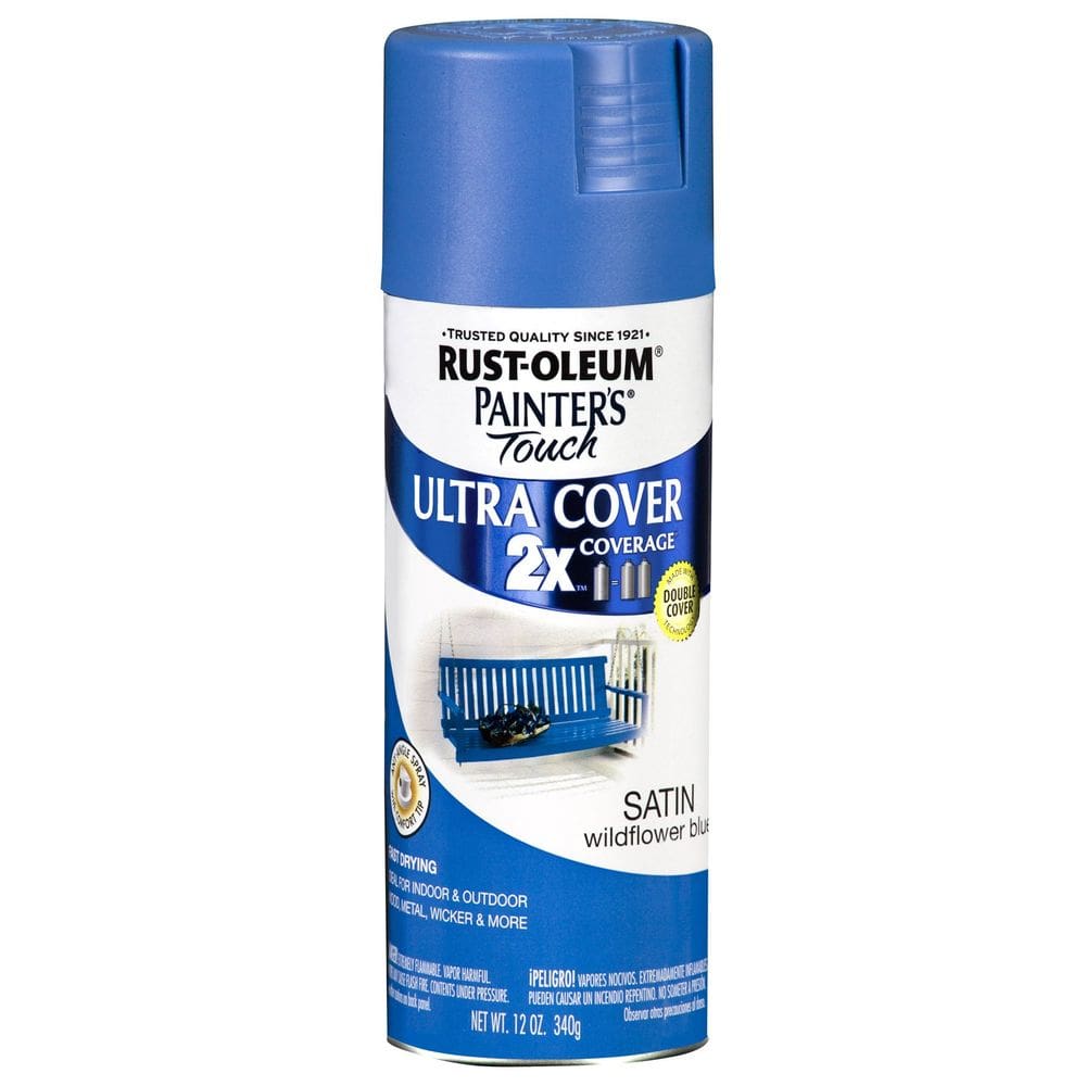 Tinta spray Rust-Oleum Painter`s Touch 340g azul acetinado